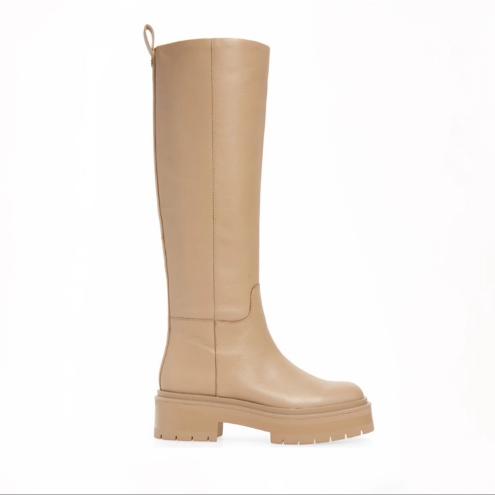 Sam Edelman Sesame Larina Waterproof Leather Platform Boot
